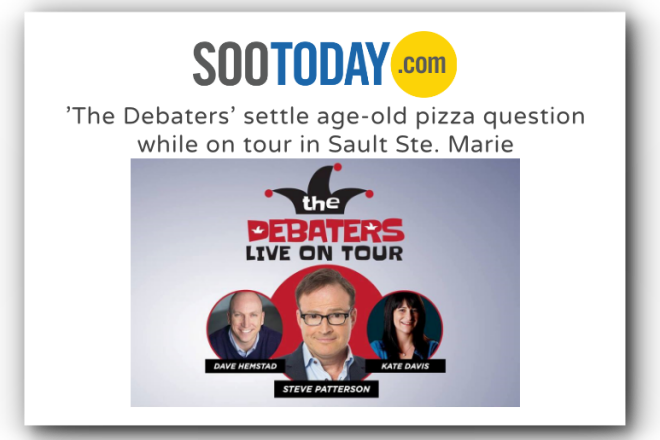 SOO Today: ‘The Debaters’ settle age-old pizza question